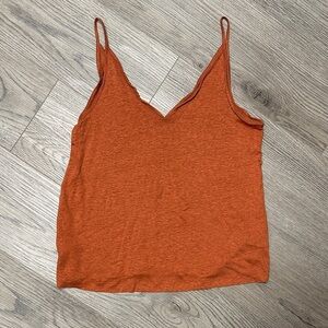 LOFT Burnt Orange Camisole Top